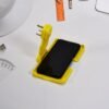 multi purpose yellow wall holder stand for mobile charging