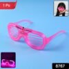 led light up party glasses for night events (1 pc)