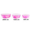 apple set of 3 plastic storage containers (1 pc) apple set of 3 plastic storage containers (1 pc)