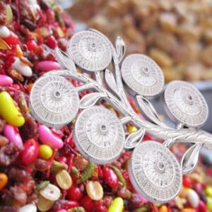 tree shape 6 compartment mukhwas dani serving tray for home & kitchen use tree shape 6 compartment mukhwas dani serving tray for home & kitchen use