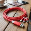 3 in 1 led glow fast charging cable (1 pc)