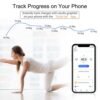 bluetooth digital body fat & weight scale with bmi tracking for ios & android