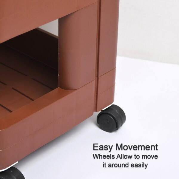 plastic serving trolley kitchen bar cart for bar, living room