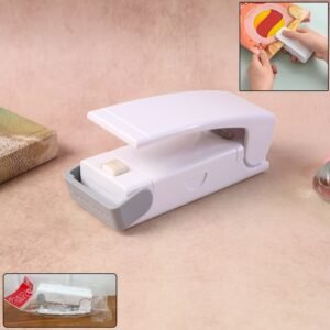 portable mini heat sealer machine for plastic bags (1 pc)