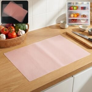 transparent plastic fridge mat 45 x 29 cm (4 pc) transparent plastic fridge mat 45 x 29 cm (4 pc)
