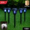solar powered mosquito killer garden light (5 pc)