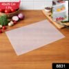 transparent plastic fridge mat 45 × 29 cm (1 pc) transparent plastic fridge mat 45 × 29 cm (1 pc)