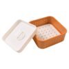 square shape paneer maker with lid, tofu & sprouts mould