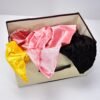 foldable storage box with lid and handles cotton linen organizer for nursery