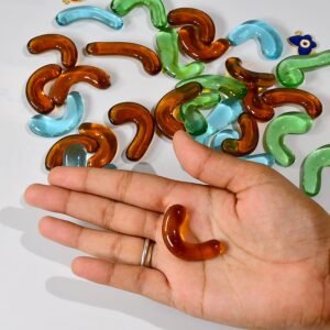 glass gem stone, flat round marbles pebbles for vase fillers, attractive pebbles for aquarium fish tank.