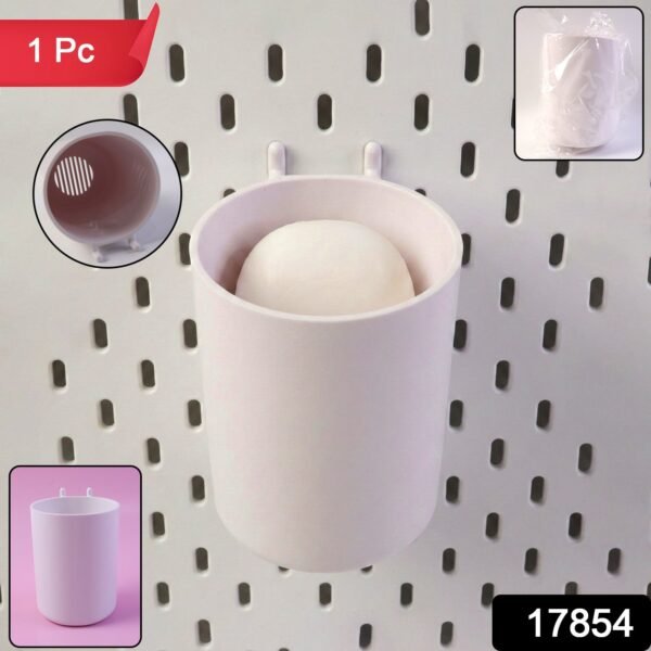 plastic glass shape soap box with drainage (1 pc)