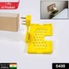 multi purpose yellow wall holder stand for mobile charging