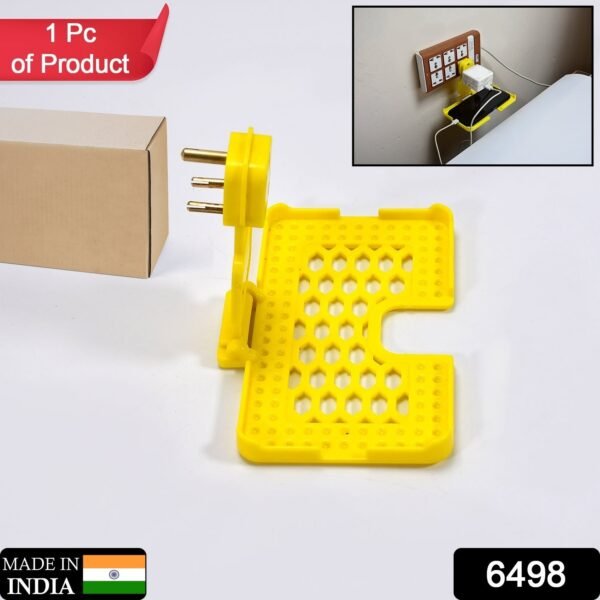 multi purpose yellow wall holder stand for mobile charging