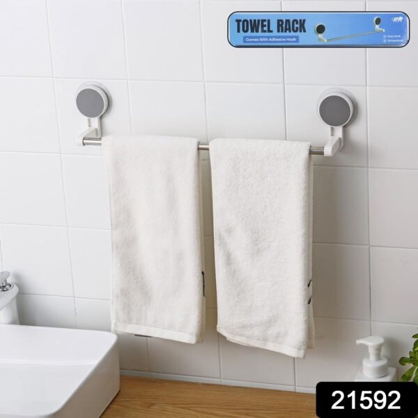 self adhesive towel rod / rack (1 pc)