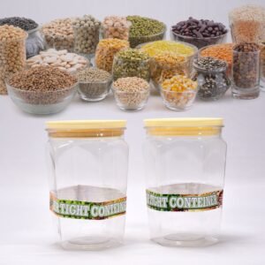 air tight kitchen storage container (approx 1100ml, set of 2pcs) air tight kitchen storage container (approx 1100ml, set of 2pcs)