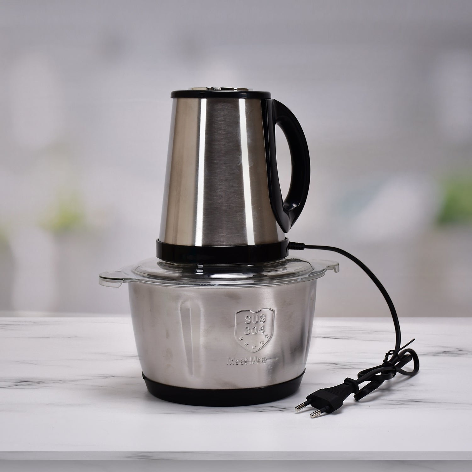 stainless steel electric meat grinders with bowl (2l, 250watts)