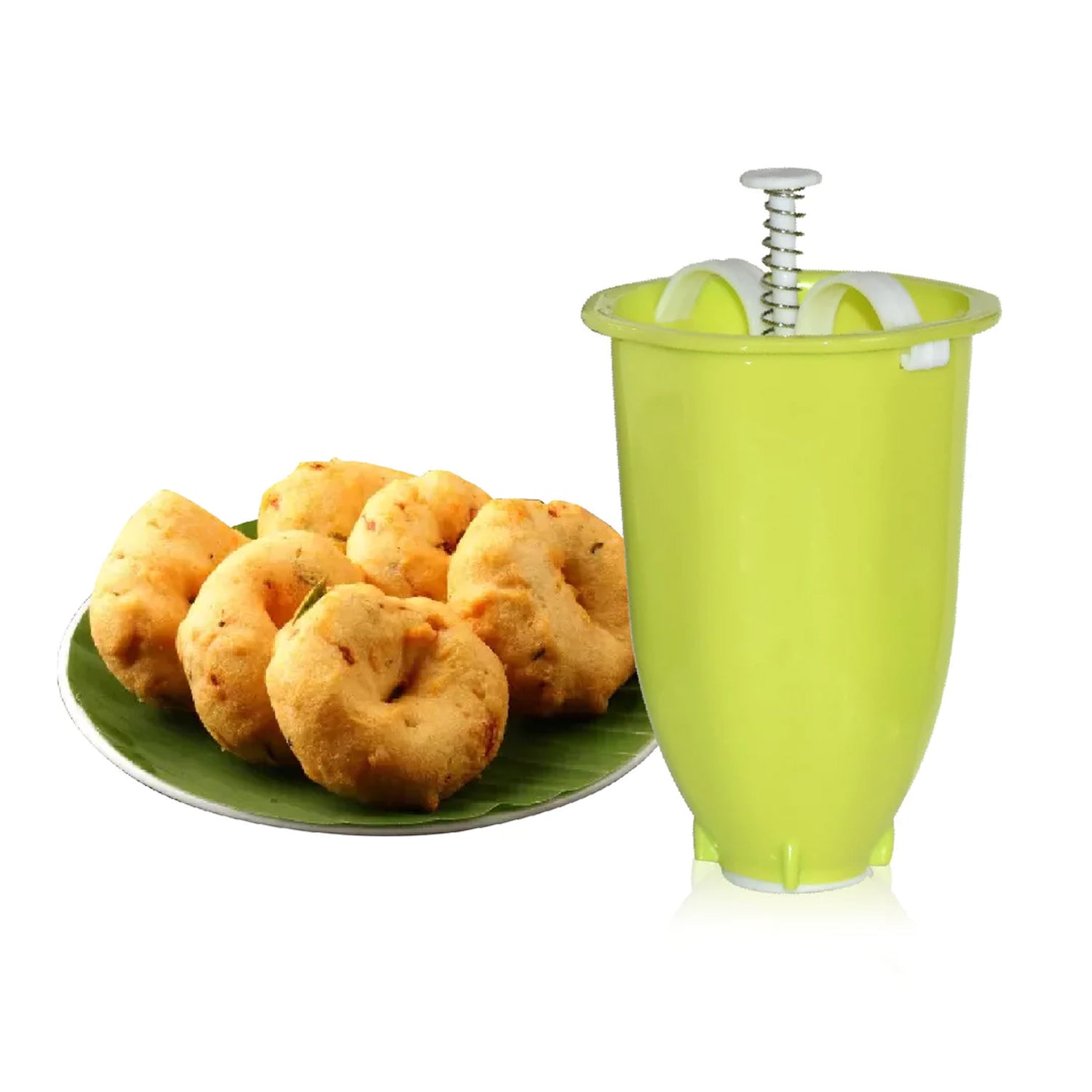 mini donut & medu vada maker dispenser plastic
