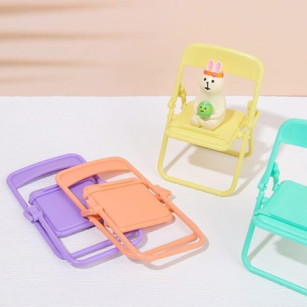 chair shaped mobile stand â€“ stylish phone holder for home & office use (1 pc)