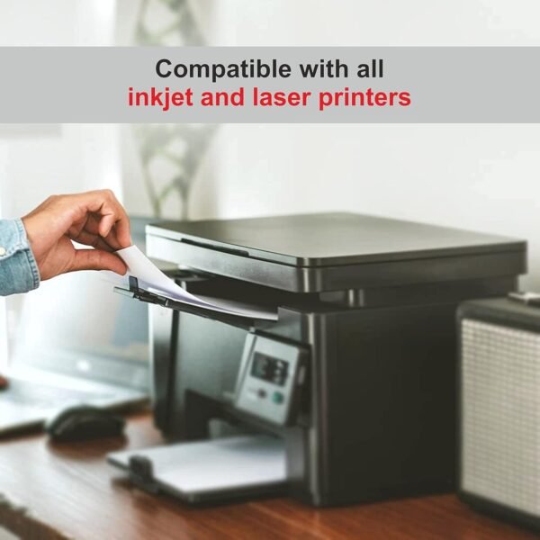 oddy self adhesive label sheets â€“ a4 full sheet labels (100 sheet)