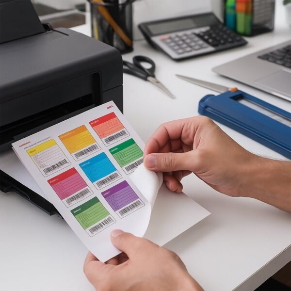 oddy self adhesive label sheets â€“ a4 full sheet labels (100 sheet)