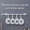 multipurpose no drill wall mounted adhesive towel rod holder (1 pc) multipurpose no drill wall mounted adhesive towel rod holder (1 pc)