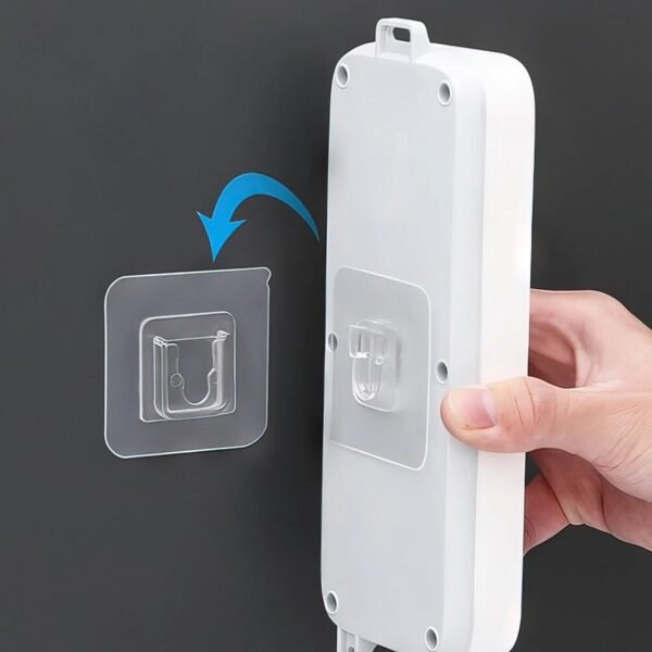 premium transparent wall hook sticker (1 pc)