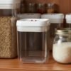 airtight lock & seal transparent kitchen storage container (1100 ml)