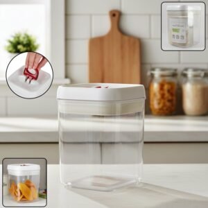 airtight lock & seal transparent kitchen storage container (1100 ml) airtight lock & seal transparent kitchen storage container (1100 ml)