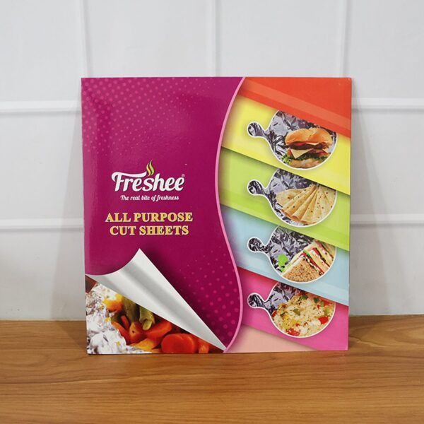 aluminium foil cut sheets 220Ã—250 mm â€“ 50 sheets