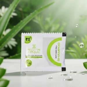 zequz anti hair fall strengthening shampoo sachet (5 ml / 1 pc)