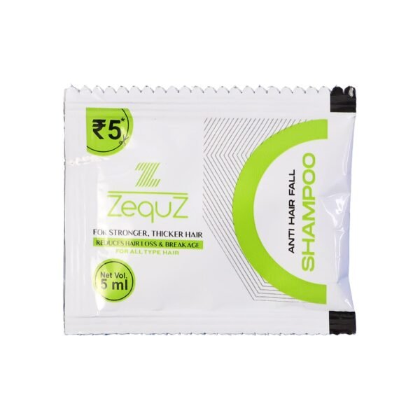 zequz anti hair fall strengthening shampoo sachet (5 ml / 1 pc)