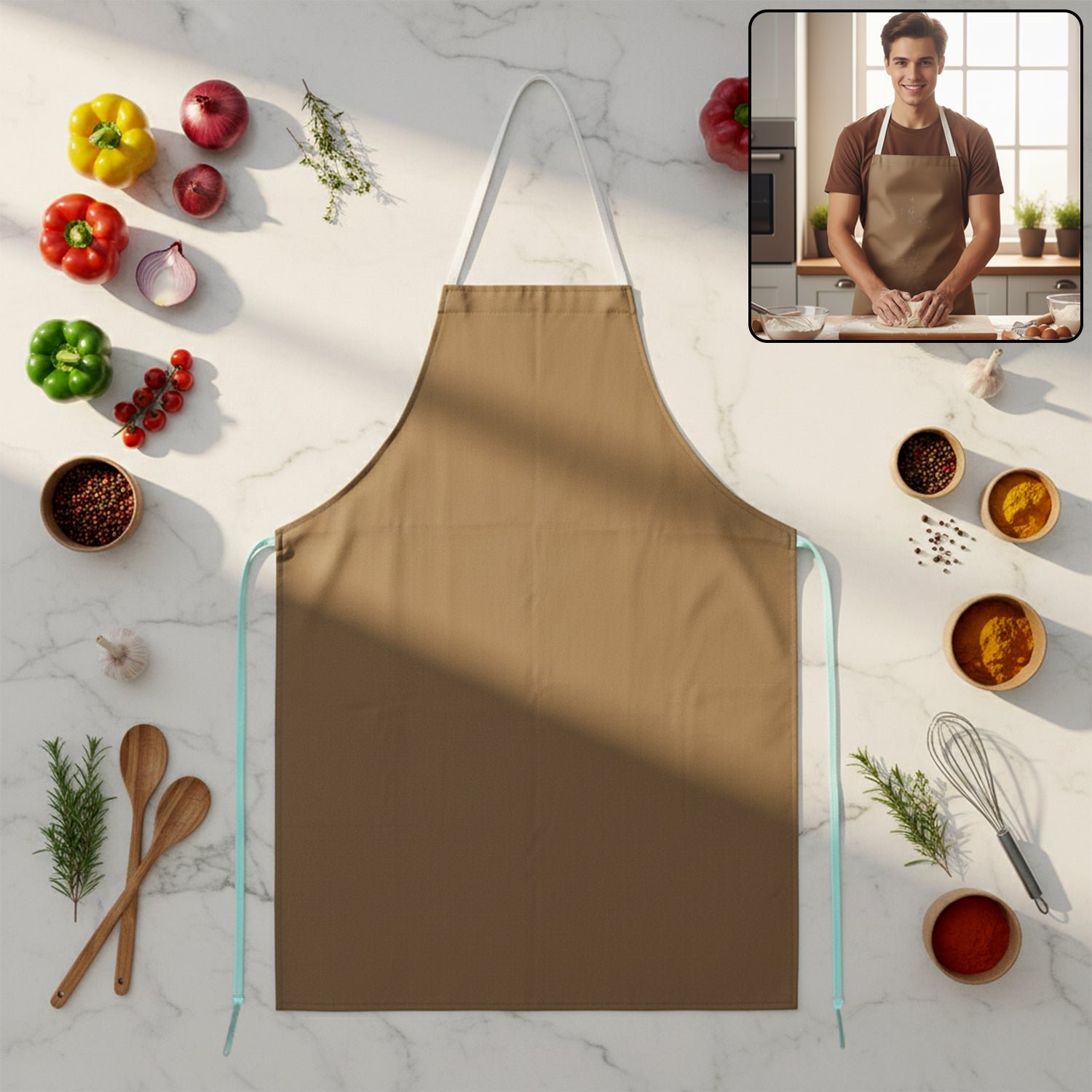 Shop Full Width premium full cover chef apron (1 pc)