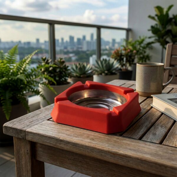 heat resistant ashtray (1 pc)