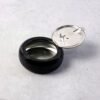 round smokeless ashtray with lid (1 pc)