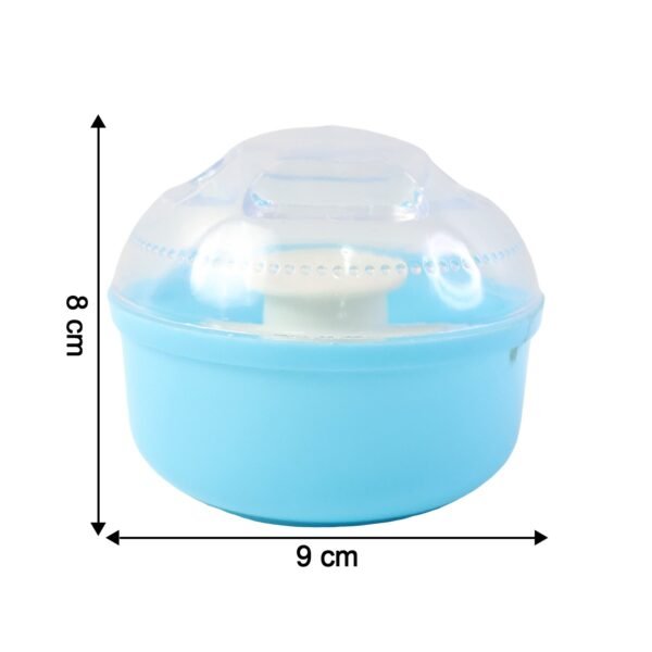 baby powder puff storage box set