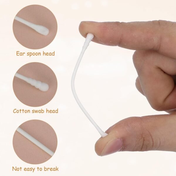 premium ultra soft baby cotton swabs (200 pc)