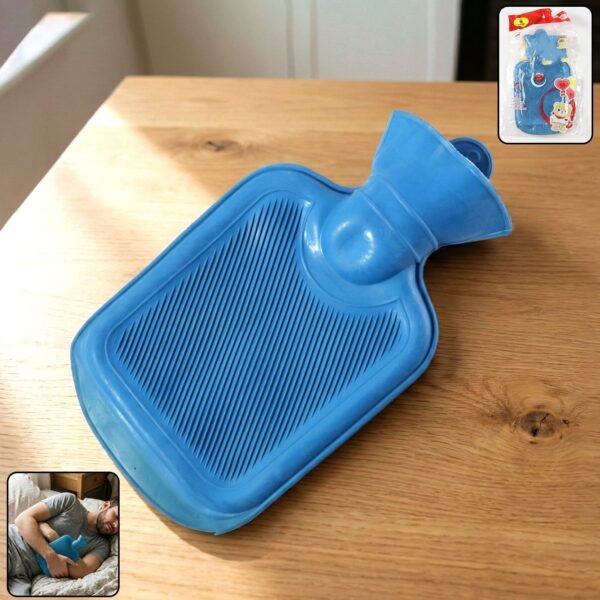 reusable hot water bag for pain relief (23 × 12 cm / 1 pc)