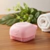 silicone massage bath body brush with built in soap dispenser (1 pc) silicone massage bath body brush with built in soap dispenser (1 pc)