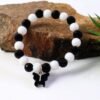 elegant black and white fancy bracelet (1 pc)