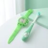 kids toothbrush and cartoon watch toy set