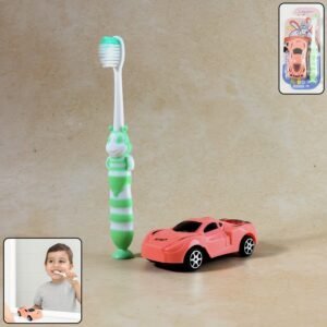 kids toothbrush and car toy set