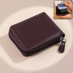 premium zip around card holder wallet (1 pc)