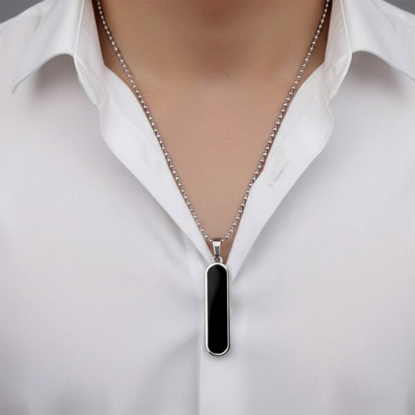 minimalist bar pendant necklace with chain (1 pc)