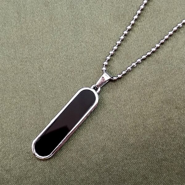 minimalist bar pendant necklace with chain (1 pc)