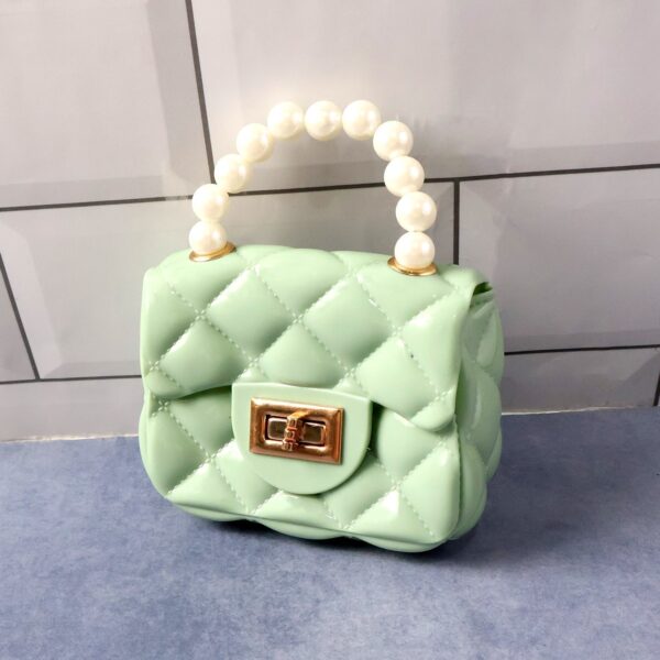 elegant quilted mini handheld & sling fashion handbag (1 pc) elegant quilted mini handheld & sling fashion handbag (1 pc)