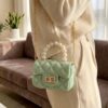 elegant quilted mini handheld & sling fashion handbag (1 pc) elegant quilted mini handheld & sling fashion handbag (1 pc)