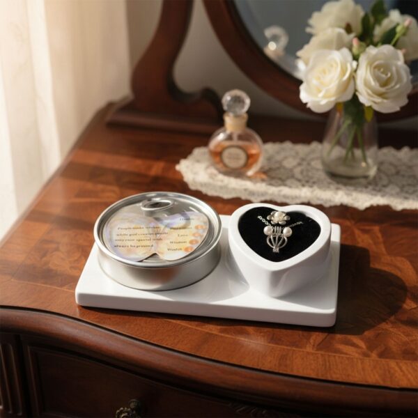 wish pearl necklace gift set (1 set / mix desgin)