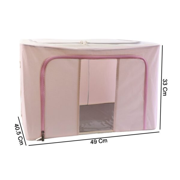 foldable fabric clothes storage organizer box (33 Ã— 49 cm, 1 pc)