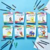 kids educational colouring book set (40 pieces set) kids educational colouring book set (40 pieces set)