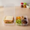 1 large and 3 small compartment 1400 ml multipurpose lunch box (1400 ml / 1 pc)